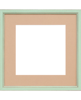 Provence wood picture frame with mat